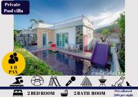 Little3 Hua-Hin Private poolvilla from beach 3km - B&B Hua Hin