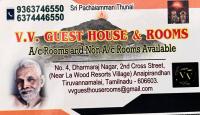VV Guest House & Rooms - Ferienwohnung Tiruvannamalai