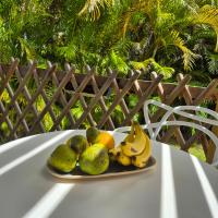 Hébergement tout confort dans domaine tropical à Plaisance Baie-Mahault - Ferienwohnung Baie-Mahault