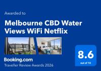 Melbourne CBD Water Views WiFi Netflix - B&B Melbourne