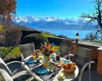 Lake Thun Alps Scenic Views and Concierge by SwissHut - B&B Sigriswil