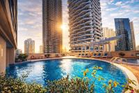 Studio near Beach and Metro in Dubai Marina Z1403 - Chambres d'hôtes Dubaï