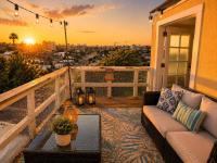 CasaViva Sky - 3BR 1BA Sleeps 10 - Rooftop City Views, Firepit & Bunk Room - Near Zoo & Beaches - Chambres d'hôtes San Diego