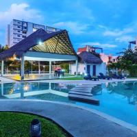 depa premium con alberca, jacuzzi y seguridad 24 horas - Bed and Breakfast Cancun