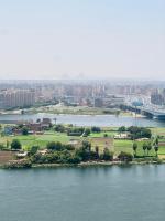 Luxury 3BR Master Apartment at Hilton Cairo Nile Maadi with Direct Nile View - B&B El Cairo
