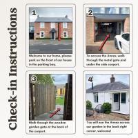 The Retreat, self-contained cosy Anex, M6 A75 Gretna Green - Ferienwohnung Rigg