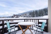 Bright Cocoon With Balcony And View On The Valley - B&B Courchevel