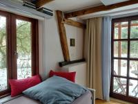 Romantische Atelier-Wohnnung mit Kamin und Natur - B&B Vorwerk