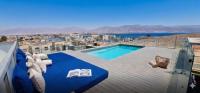 3 bdr Penthouse with sea view pool - By Amdar Holiday Apartments - Chambres d’hôtes Eilat