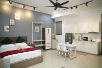 cozy luxury studio cyberjaya wifi netflix free parking 232 - B&B Cyberjaya