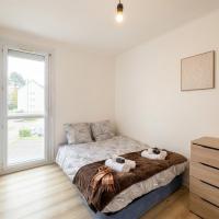 Le Refuge Urbain T3 Moderne Parking gratuit - Chambres d'hôtes Vannes