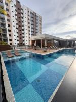 Lindo apto no Cond Lunar Nova Aruana - Vista para o mar, piscina, parquinho e academia - Bed and Breakfast Aracaju