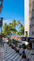 Apartamento Pé na Areia e Vista Mar- 25 metros do Mar - Pitangueiras - B&B Guarujá