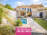 Escapade provençale - Maison familiale climatisée - Idéal Retrouvailles & Séjour oenologie - 10min Avignon & Château-neuf-du-Pape - Gare TER 5min à pied - Piscine exclusive - Jardin aménagé clos - Parking privé gratuit - Animaux admis - Ferienwohnung Sorgues