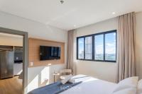 Apto a 300m da Praia em prédio c/ piscina FNK1905 - Chambres d’hôtes Itapema