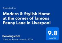 Modern & Stylish Home at the corner of famous Penny Lane in Liverpool - Chambres d'hôtes Liverpool