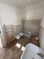 Zimmer mit Queensize-Bett und Meerblick
