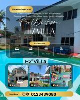Hzvilla private pool near beach 6bedroom&6toilet free wifi 30pax - B&B Port Dickson