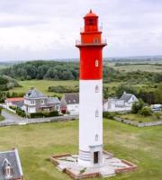Gîte Mathieu, vue sur le Phare de Brighton les pins à Cayeux sur mer - B&B Cayeux-sur-Mer