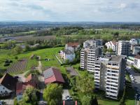 SILCORA Panorama Apartment - 3 SZ -Alpen See Schlossblick -Balkon -Parken -Nähe See und Messe - Chambres d'hôtes Tettnang