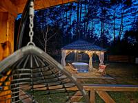 Zacisze na Jurze - Leśny Domek z kominkiem i jacuzzi - B&B Żarki