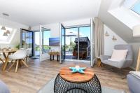 Appartement 2 Chambres avec Balcon et Vue sur la Mer