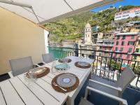 Lassù - Appartamento sulla piazza vista mare - Ferienwohnung Vernazza