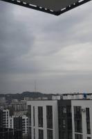 Modern Dark Minimalist Apartment with Panoramic Views - Ferienwohnung Lwiw
