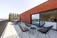 Spacious apartment with beautiful terrace in Ghent - B&B Gand