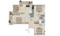 Appartamento con 3 Camere da Letto