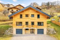 Chalet cosy et neuf, Grande Terrasse, Vue panoramique - B&B Saint-Jean-de-Sixt