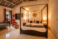 Kamer met Kingsize Bed en Uitzicht op de Tuin