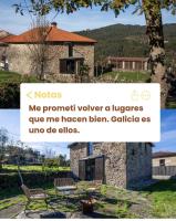 Encantadora Villa de Piedra con Jardín y Chimenea - Chambres d'hôtes Pontevedra