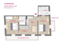 Appartement met 2 Slaapkamers met Uitzicht