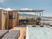 Unique solar penthouse with jacuzzi and sauna in central Athens - Ferienwohnung Athen