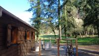 Roulotte des Hêtres au Domaine de Vauguenige - B&B Villarcoin