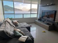 AP pé na areia com a melhor vista de São Vicente! - B&B São Vicente
