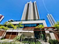 Flat Super Luxo com piscina Rooftop coracao de Boa viagem - 4km do Aeroporto e 400m shopping recife - Chambres d'hôtes Recife