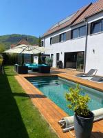 Maison d’architecte située sur la route des vins - B&B Châtenois