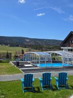Jagodowy Ski&Spa pensjonat z widokiem na góry,podgrzewany basen zewnętrzny latem,bilard,świetne Wi-Fi,Restauracja,balia,sauna na miejscu - B&B Lasówka