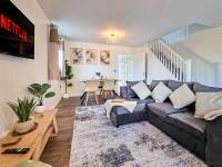 Willow House Stylish 3BR, 5 Guests Contractor Near MOD and HMRC - B&B Donnington