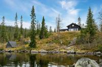 Log Cabin With Private Waterfront And Views - Ferienwohnung Hedalen