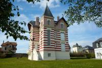 Superbe appartement Villa Carmen, magnifique vue mer, accès direct plage, proche Deauville - Ferienwohnung Villers-sur-Mer