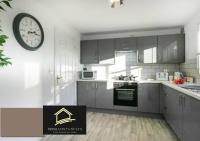 Modern 4BR Lincoln House - Contractor & Corporate Stay - Free Parking - Free Wi-fi - B&B Lincoln