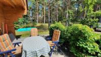 Ferienhaus Milan mit Ruderboot - 300 m vom Fleesensee - Bed and Breakfast Silz