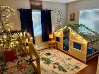Cozy Woodland Family Cabin With Private Deck Fenced Yard - Chambres d'hôtes Coeur d'Alene