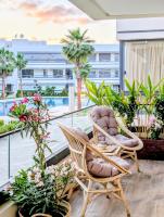 Pool view apartment, beach access, nature & quiet - Ferienwohnung El Mansouria