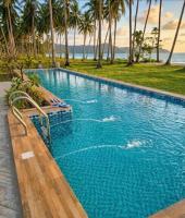 Private Front Beach Villa Infinity Pool 2 bedroom king size - Bed and Breakfast San Vicente