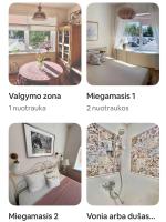 BRANDNEW apartment in the heart of the city center - Chambres d'hôtes Palanga