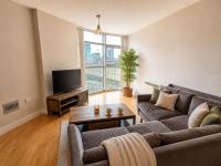 City centre 2 bedroom apartment, parking, sleeps 4 - Chambres d'hôtes Cardiff